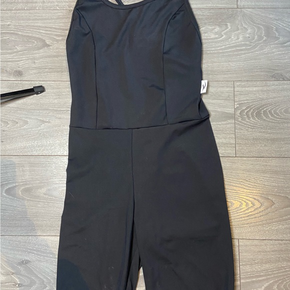 Black Athletic One Piece - Picture 2 of 3